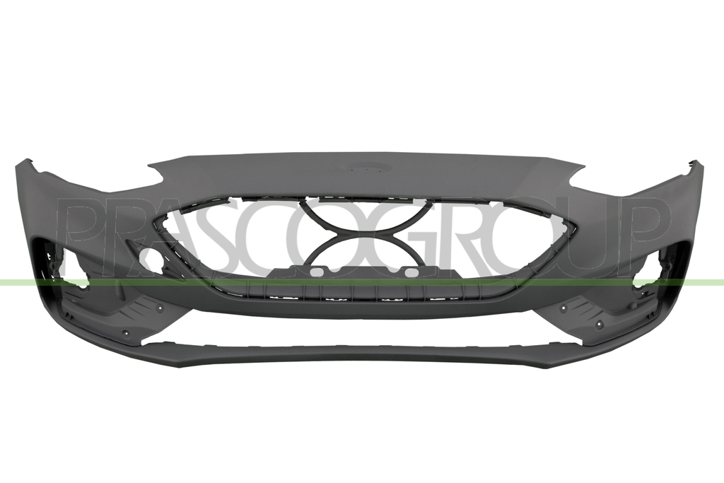 FRONT BUMPER-PRIMED-WITH CUTTING MARKS FOR PARK ASSIST