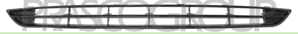 BUMPER GRILLE-LOWER-BLACK-GLOSSY