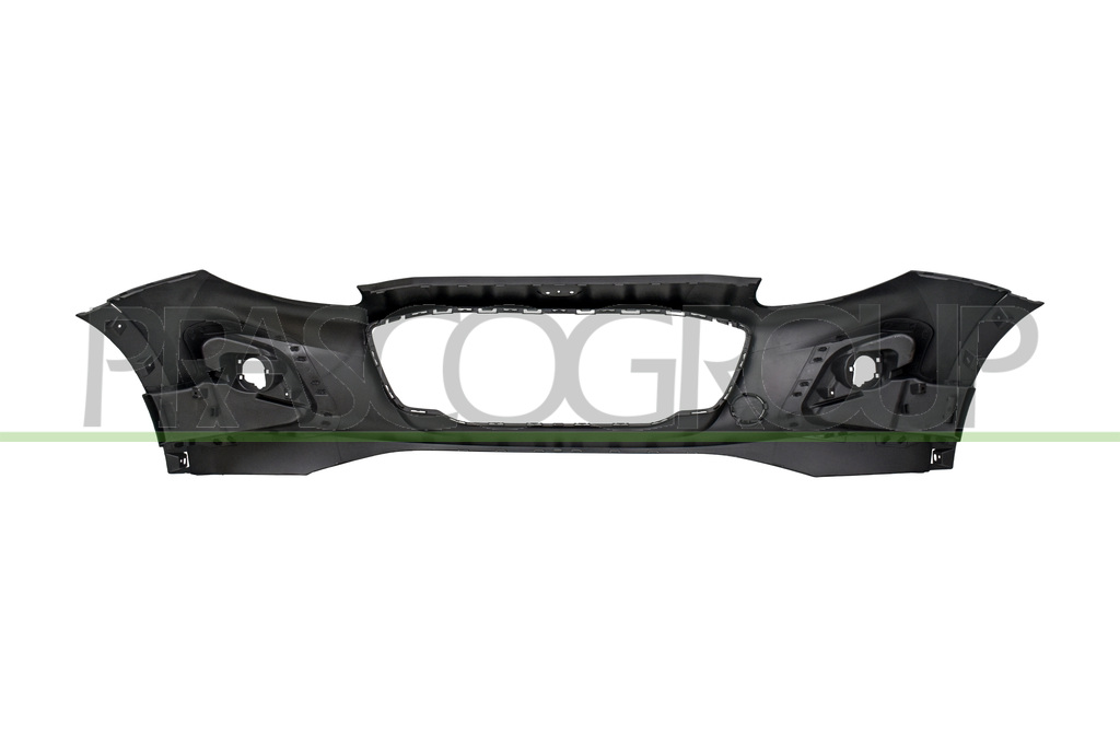 FRONT BUMPER-PRIMED-WITH TOW HOOK COVER-WITH CUTTING MARKS FOR PDC AND PARK ASSIST