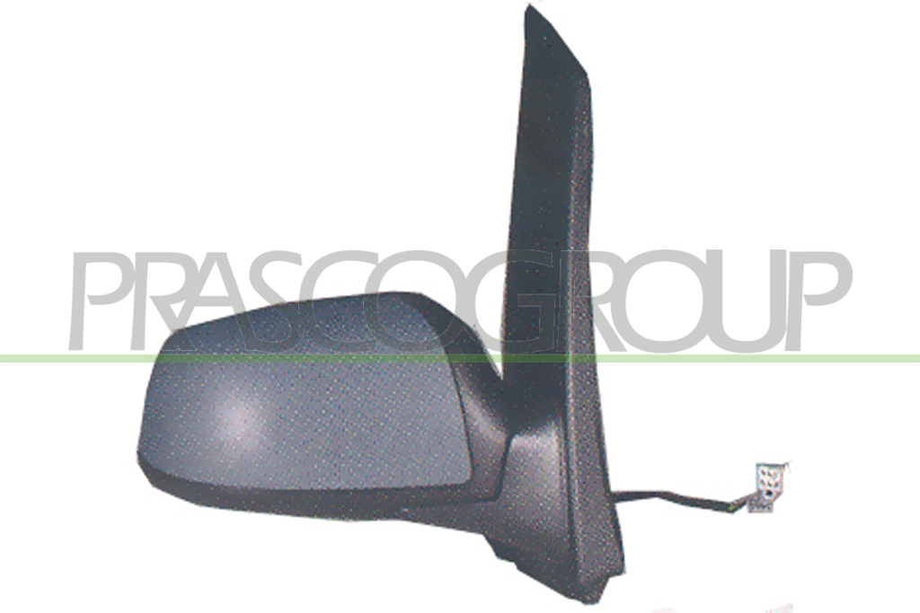 DOOR MIRROR RIGHT-ELECTRIC-PRIMED-CONVEX-CHROME 6H3P