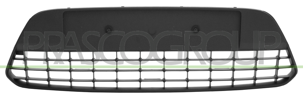 FRONT BUMPER GRILLE-CENTRE-BLACK