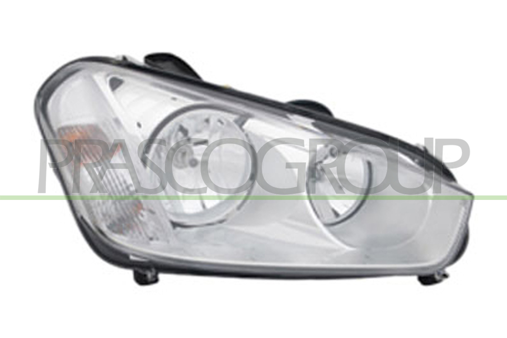 HEADLAMP RIGHT H1+H7 ELECTRIC-WITH MOTOR