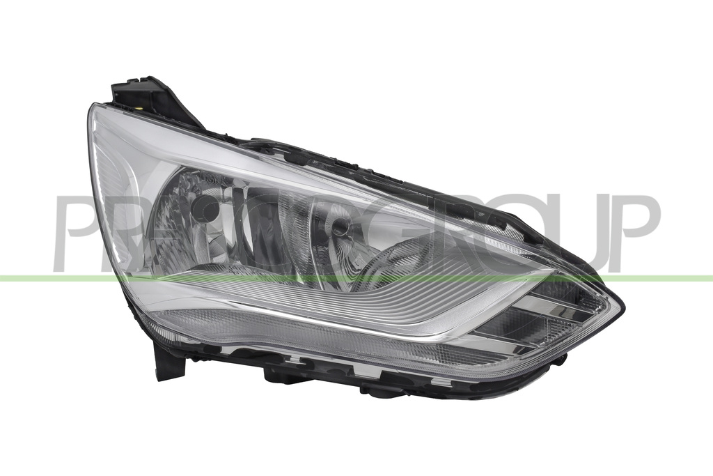 HEADLAMP RIGHT H7+H1-ELECTRIC-WITH MOTOR-WITHOUT CONTROL UNIT-WITH LED DAY RUNNING LIGHT-VALEO TYPE