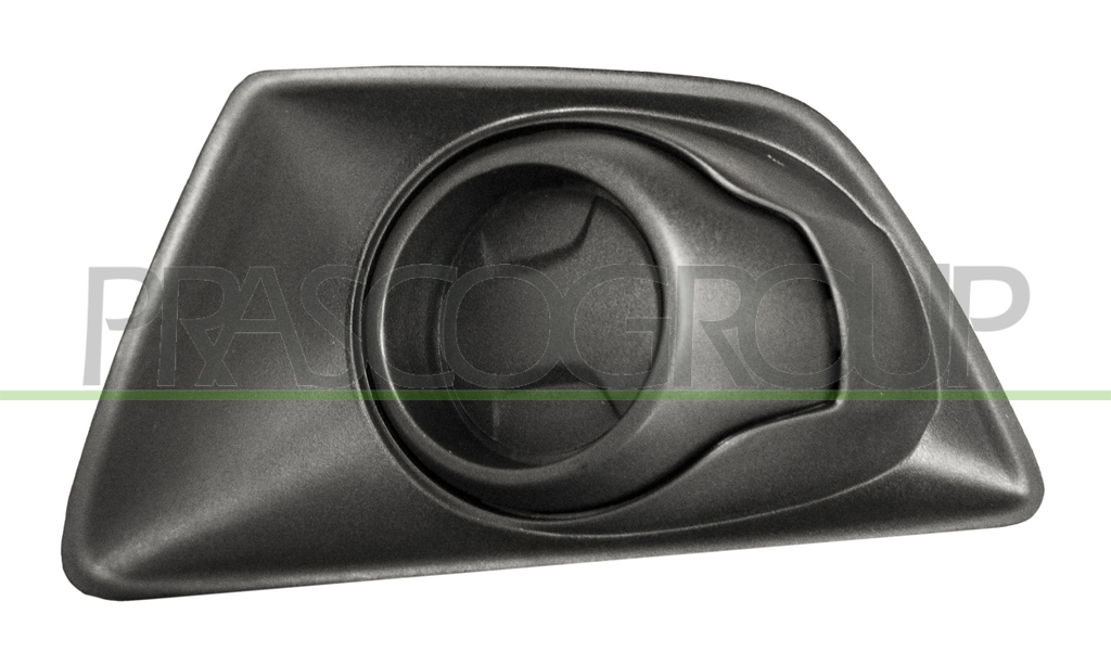 BUMPER GRILLE LEFT-BLACK-TEXTURED FINISH-WITH FOG LAMP HOLES-CLOSED