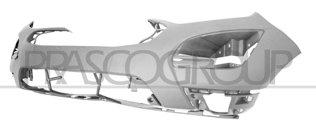 FRONT BUMPER-PRIMED-WITH CUTTING MARKS FOR PDC