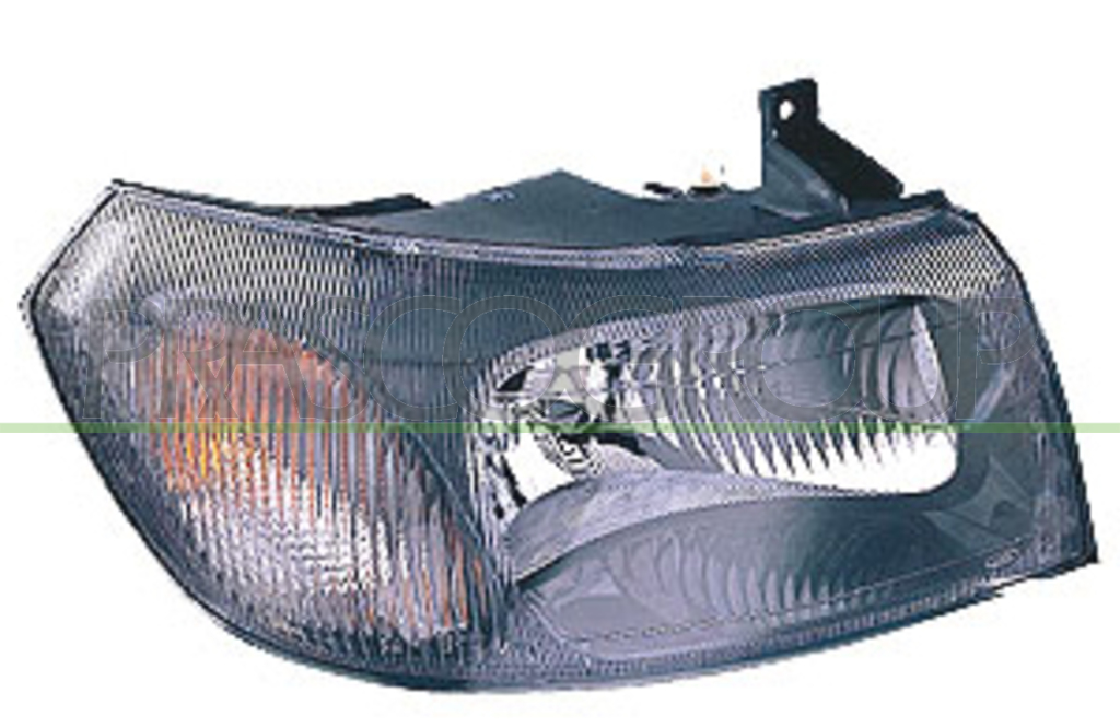 PHARE DROIT H4 ELECTRIQUE SANS MOTEUR-NOIR MOD. > 03