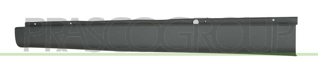 REAR BUMPER-LIGHT-GRAY