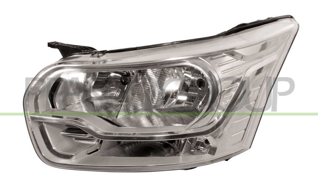 HEADLAMP LEFT H7+H15 ELECTRIC-WITH MOTOR