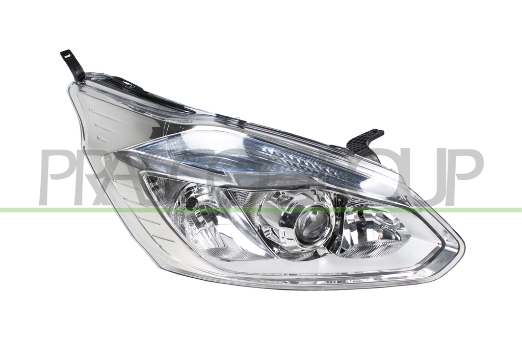 HEADLAMP RIGHT H7+H15+H1 ELECTRIC-WITH CORNER PROJECTOR-WITH MOTOR