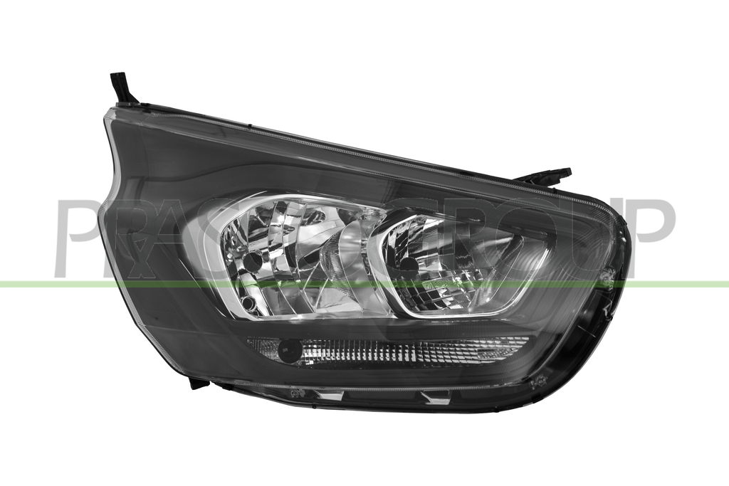 HEADLAMP RIGHT H7+H15 ELECTRIC-WITH MOTOR