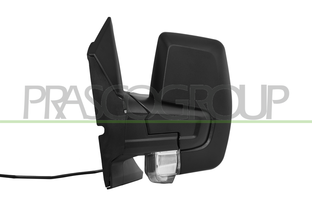 ESPEJO IZQUIERDO-ELECTRICO-NEGRO-TERMICO-CON PILOTO-CON BLIS-CONVEXO-8 PINES