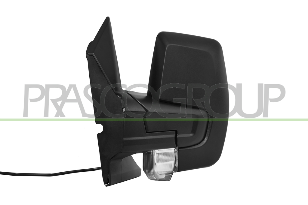 RETROVISORE SINISTRO-ELETTRICO-NERO-TERMICO-CHIUDIBILE-CON FANALE-CONVESSO-8 PINS