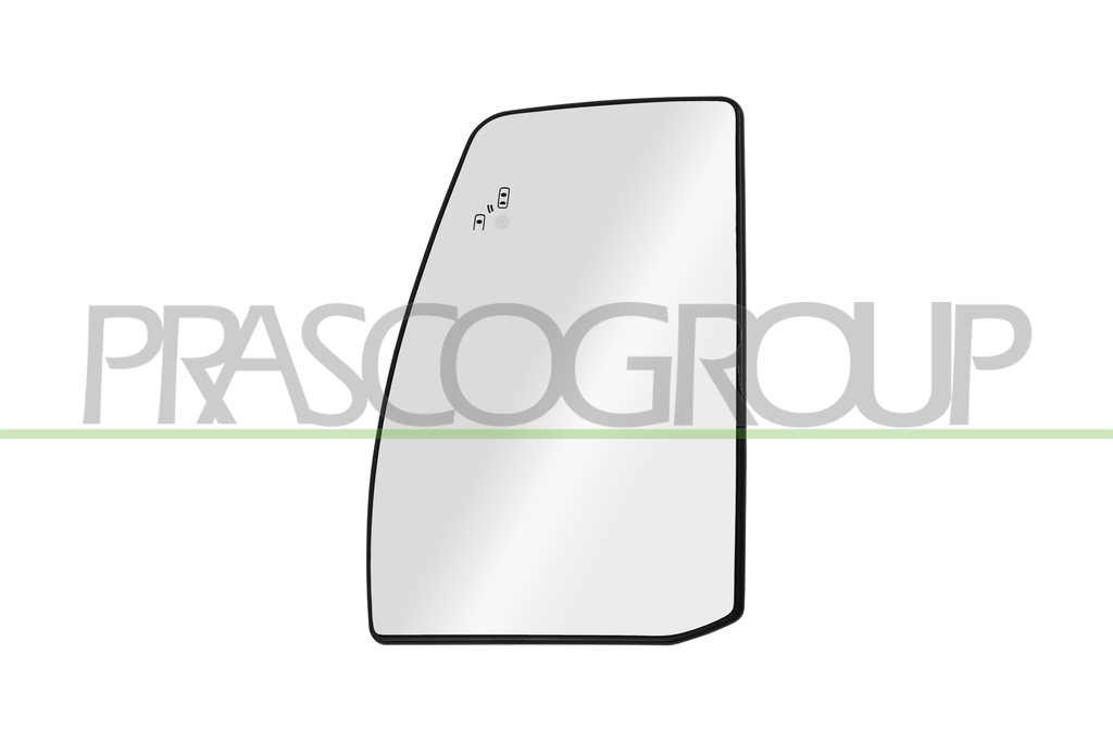 CRISTAL+SOPORTE IZQUIERDO-SUPERIOR-TERMICO-CON BLIS-CONVEXO