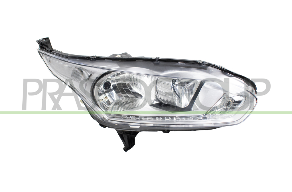HEADLAMP RIGHT H7+H15-ELECTRIC-WITH MOTOR-CHROME MOD. 15 >