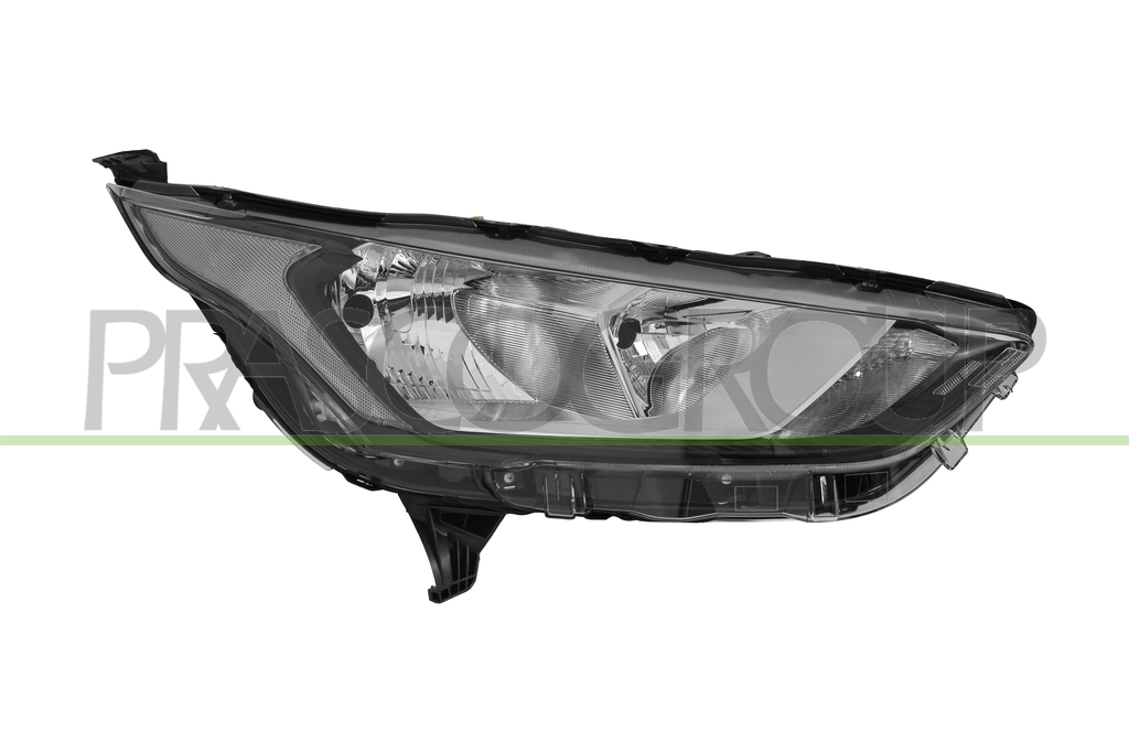 PROIETTORE DESTRO H7+H15-ELETTRICO-CON MOTORE-NERO-VERSIONE VALEO