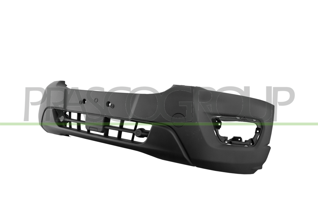 FRONT BUMPER-PRIMED-WITH TOW HOOK COVER-WITH CUTTING MARKS FOR PDC AND PARK ASSIST