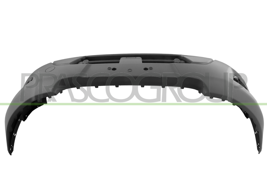FRONT BUMPER-PRIMED-WITH TOW HOOK COVER-WITH CUTTING MARKS FOR PDC AND PARK ASSIST