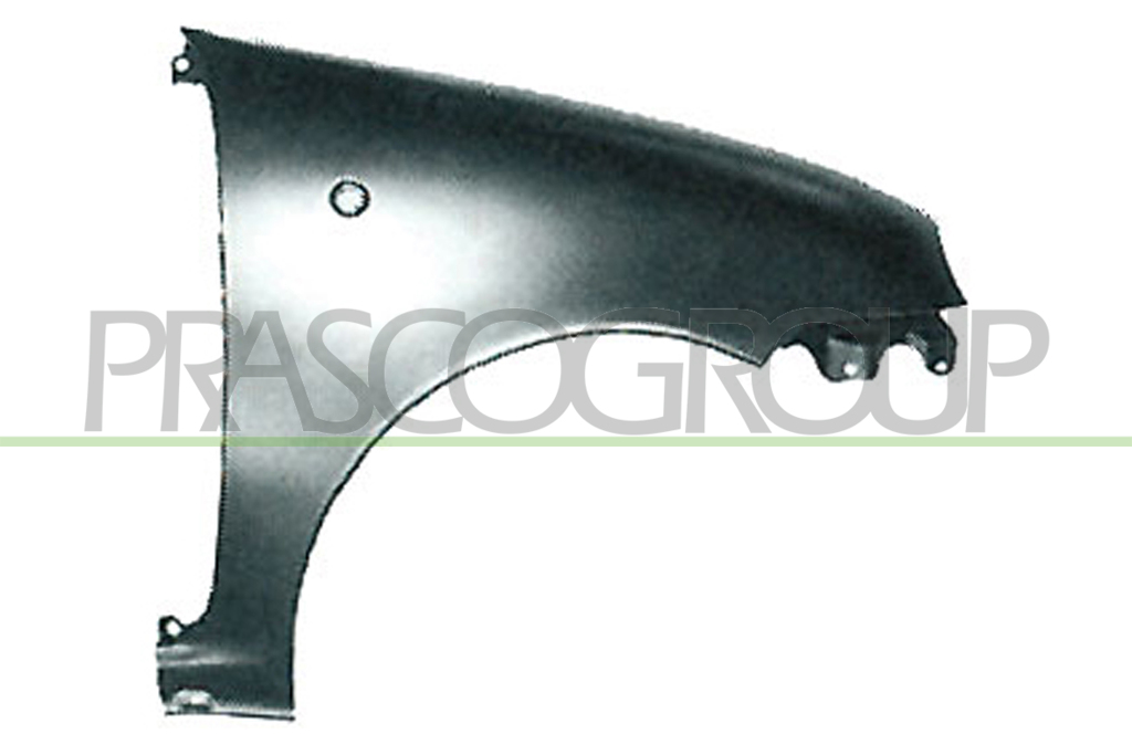 FRONT FENDER RIGHT-WITH BRACKET