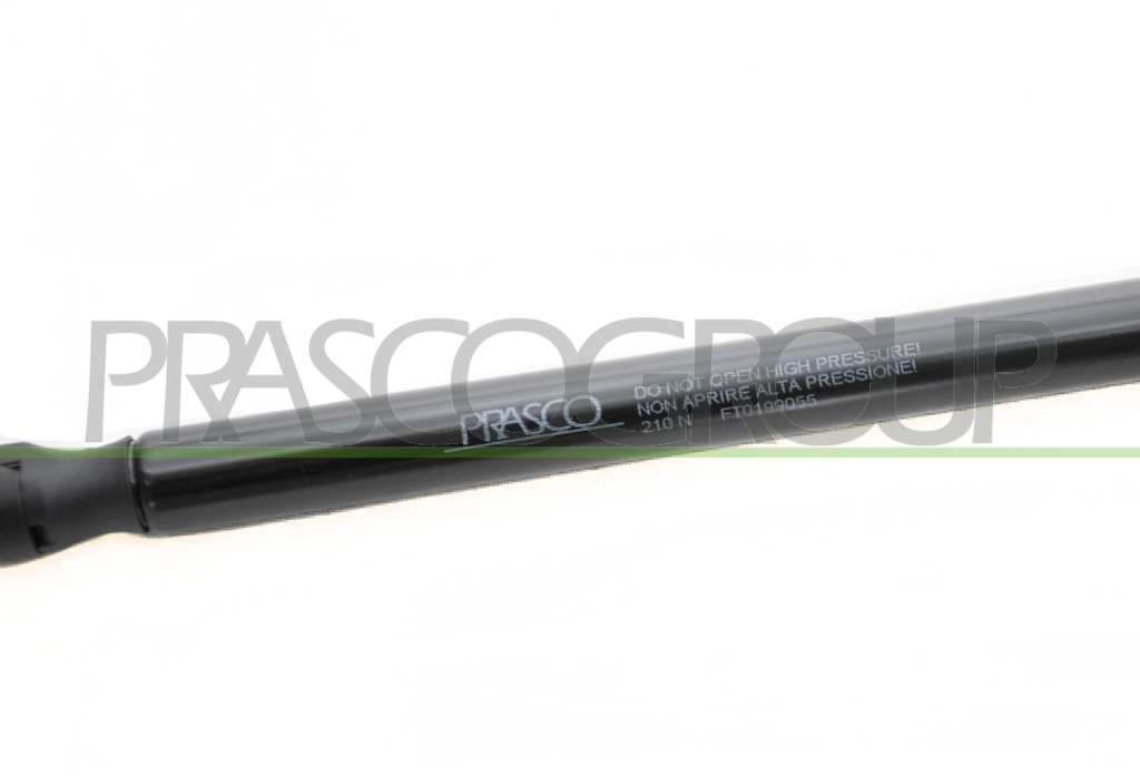 GASDRUCKFEDER HECKKLAPPE RECHTS/LINKS - 210 N - L 569 mm - H 240 mm - Ø 18 mm - Ø 8 mm