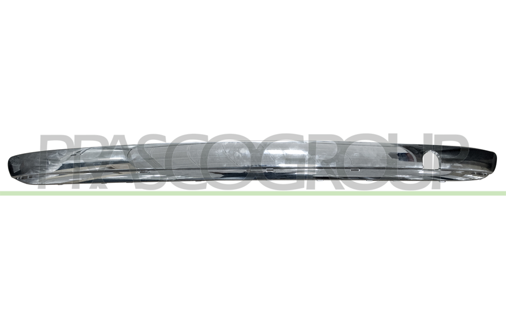 MOLDURA CENTRAL PARACHOQUES TRASERO-CROMADA