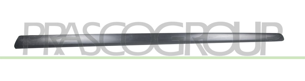 FRONT DOOR MOLDING LEFT-SMOOTH BLACK-FINISH-WITH BIADHESIVE