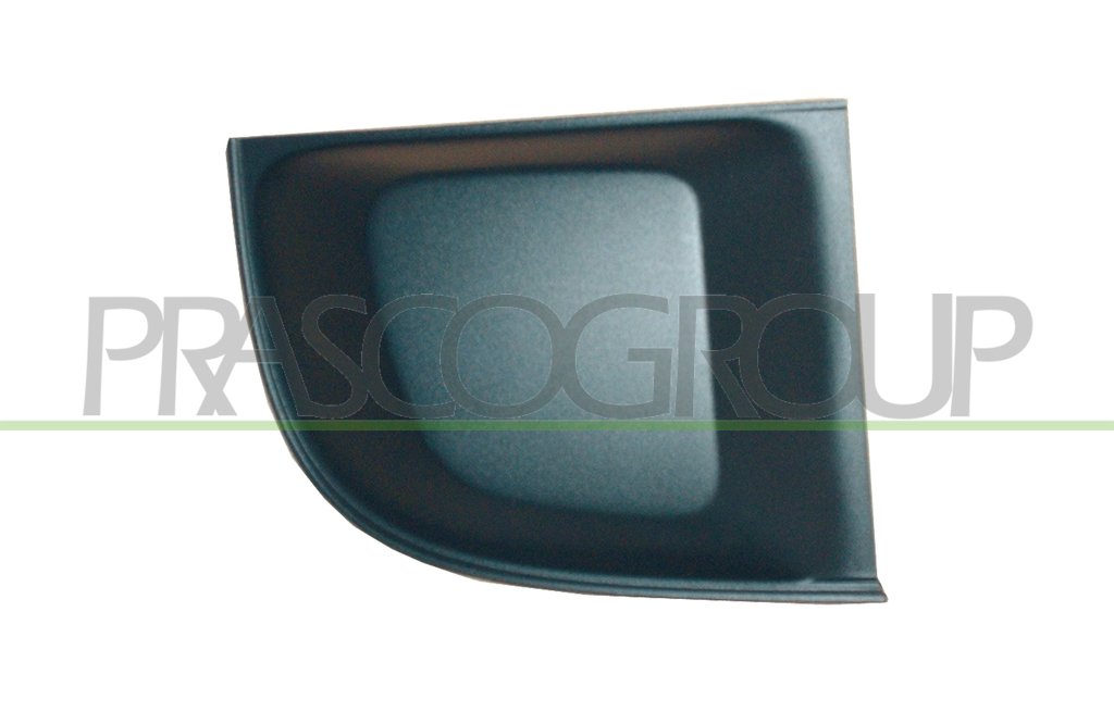 BUMPER GRILLE RIGHT-BLACK