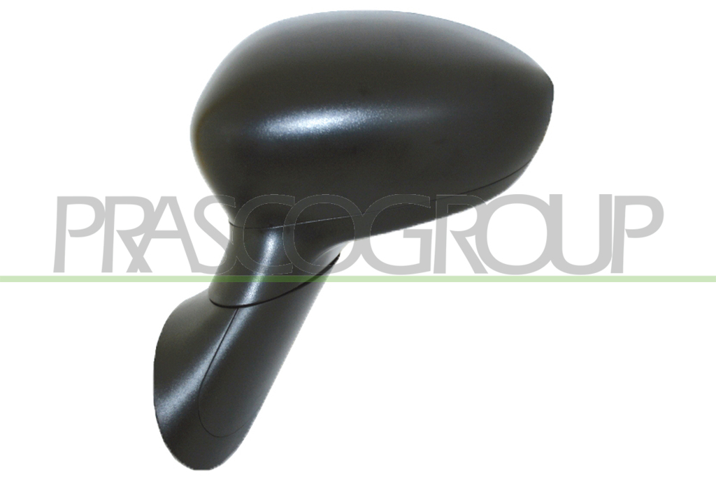 DOOR MIRROR LEFT-ELECTRIC-BLACK-CONVEX-CHROME 7H3P