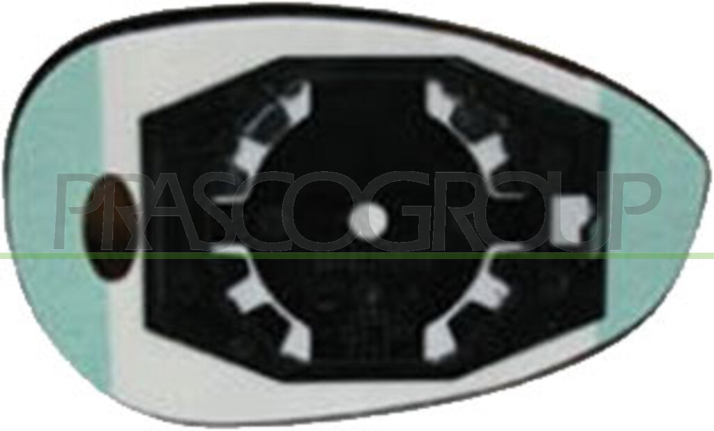 MIRROR GLASS BASE LEFT-CONVEX