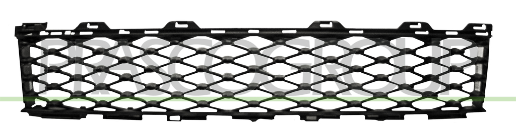 FRONT BUMPER GRILLE-CENTRE-BLACK MOD. POP