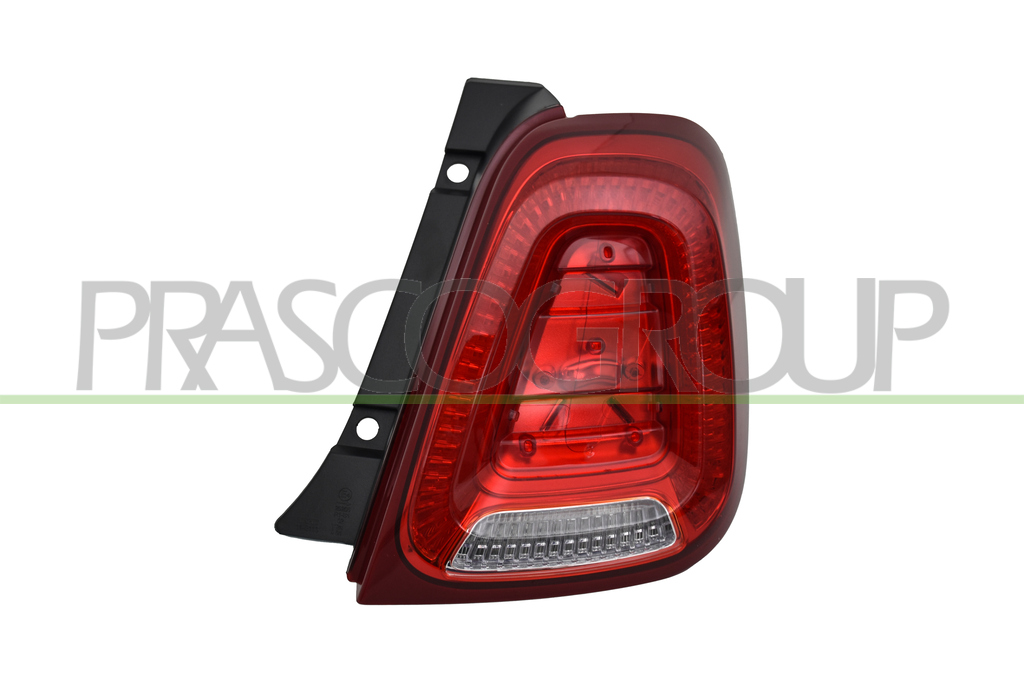 TAIL LAMP RIGHT-WITHOUT BULB HOLDER-WITH COVER-RED