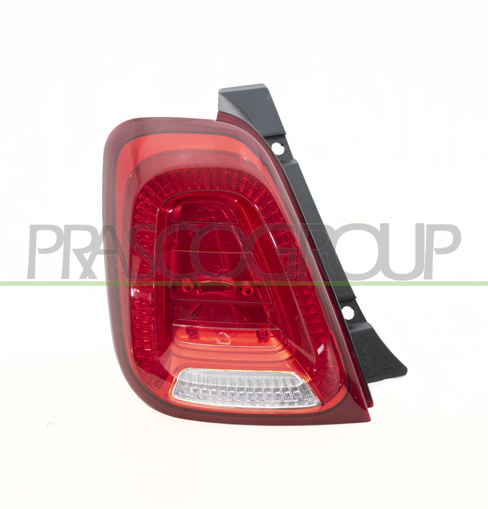 TAIL LAMP LEFT-WITHOUT BULB HOLDER-WITH COVER-RED