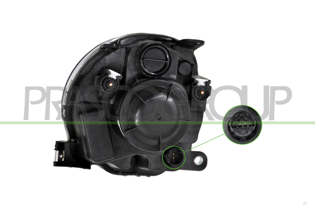 OPTICA IZQUIERDA H7 ELECTRICA-CON MOTOR