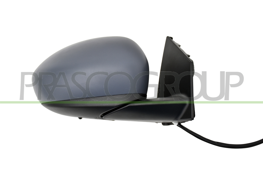 DOOR MIRROR RIGHT-ELECTRIC-PRIMED-HEATED-WITH SENSOR-CONVEX-7 PINS