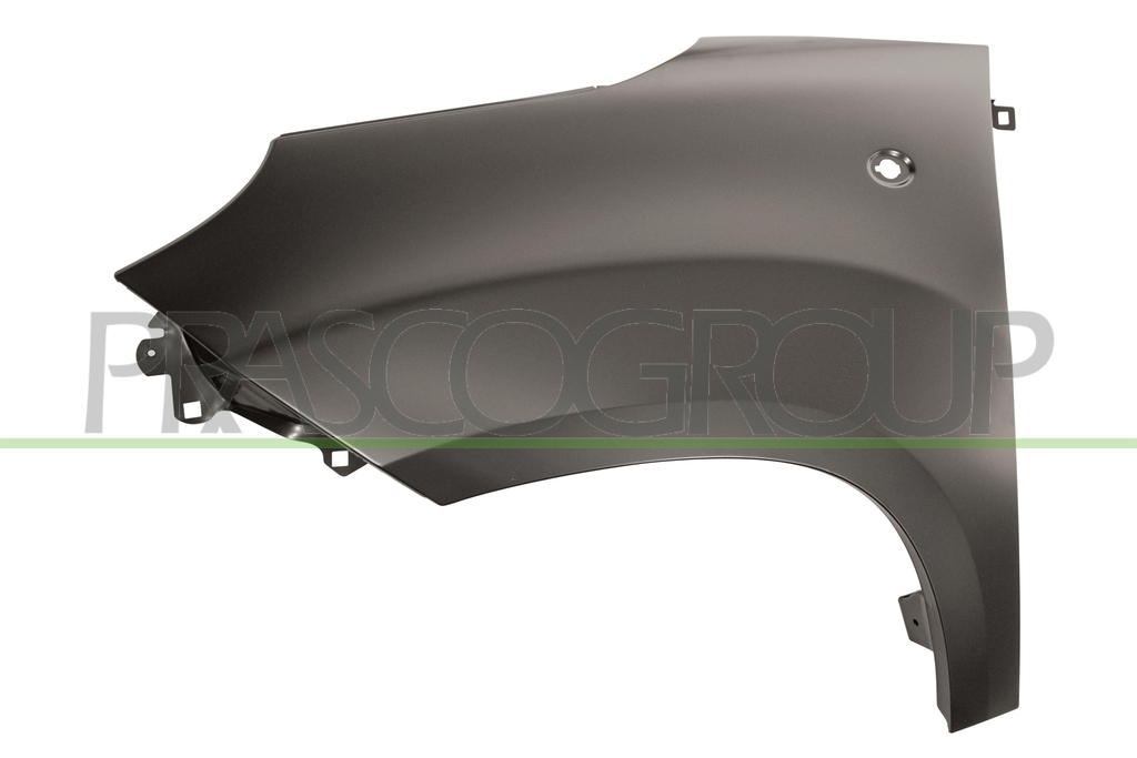 FRONT FENDER LEFT-WITH SIDE REPEATER HOLE