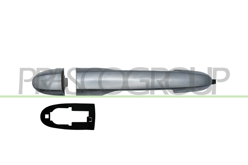 FRONT/REAR DOOR HANDLE RIGHT-OUTER-SILVER