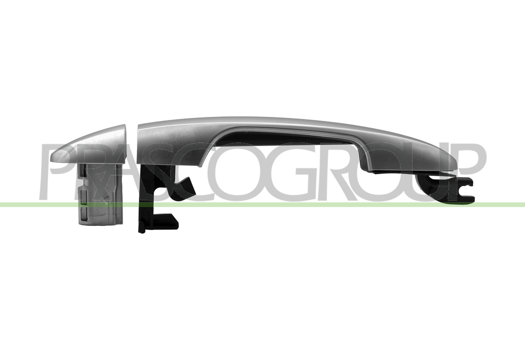 FRONT/REAR DOOR HANDLE RIGHT-OUTER-SILVER