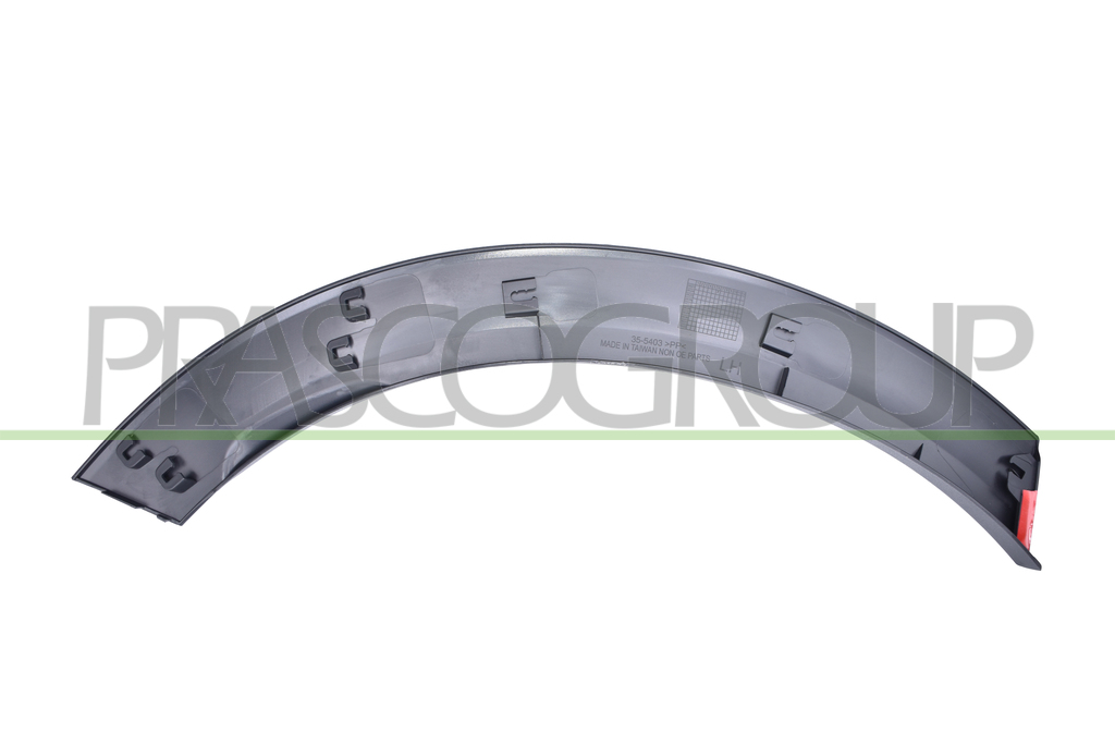 REAR WHEEL ARCH EXTENSION LEFT-BLACK-TEXTURED FINISH-WITH CLIPS