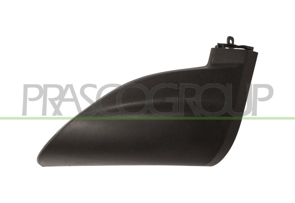 FRONT BUMPER SPOILER LEFT-BLACK-TEXTURED FINISH