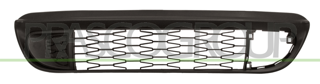 GRIGLIA PARAURTI ANTERIORE-INFERIORE-NERA-CON CORNICE MOD. POP/POPSTAR/EASY/LOUNGE