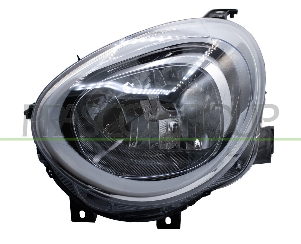 HEADLAMP LEFT H4 ELECTRIC-WITHOUT MOTOR-BLACK