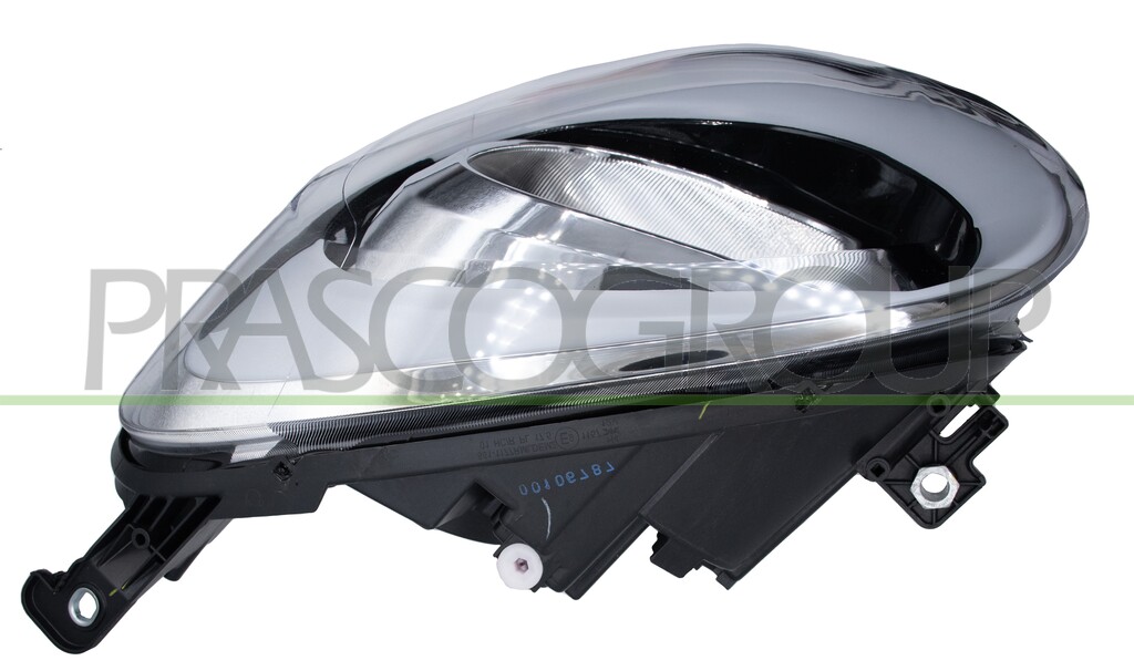 HEADLAMP LEFT H4 ELECTRIC-WITHOUT MOTOR-BLACK