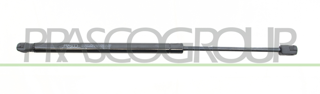 TAILGATE GAS SPRING RIGHT/LEFT - 480 N - L 451 mm - S 162 mm - Ø 18 mm - Ø 8 mm