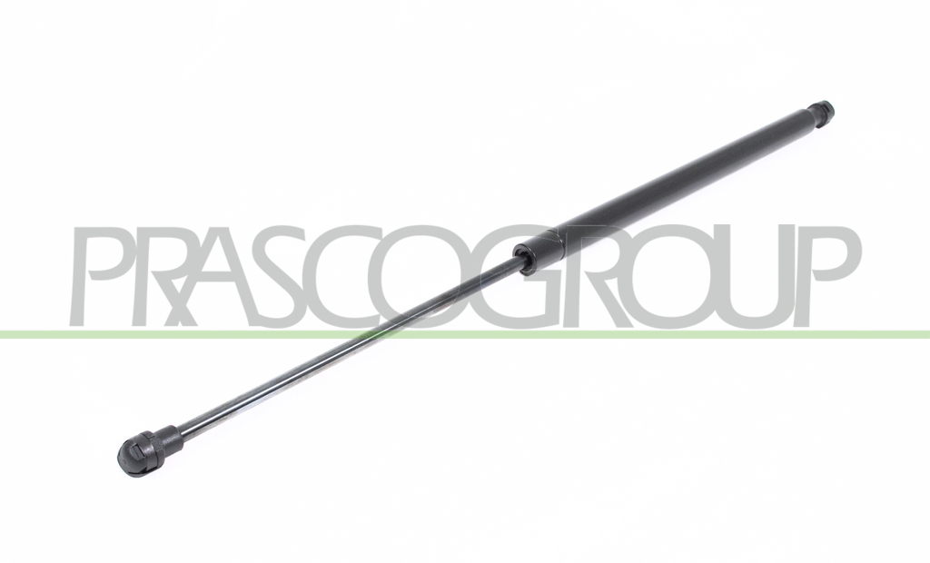 AMORTIGUADOR DE MALETERO DERECHO/IZQUIERDO PORTON TRASERO - 570 N - L 520 mm - C 216 mm - Ø 18 mm - Ø 8 mm MOD. FAMILIAR > 09/2002