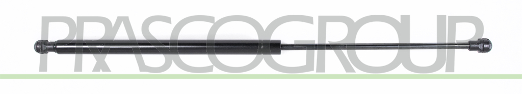 AMORTIGUADOR DE MALETERO DERECHO/IZQUIERDO PORTON TRASERO - 570 N - L 520 mm - C 216 mm - Ø 18 mm - Ø 8 mm MOD. FAMILIAR > 09/2002