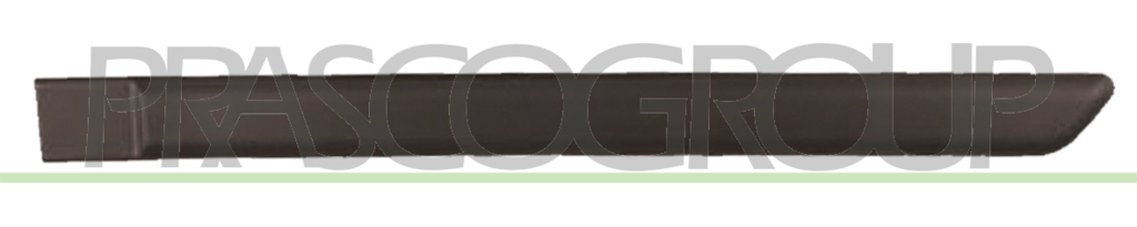 MOLDURA PUERTA TRASERA IZQUIERDA-NEGRO
