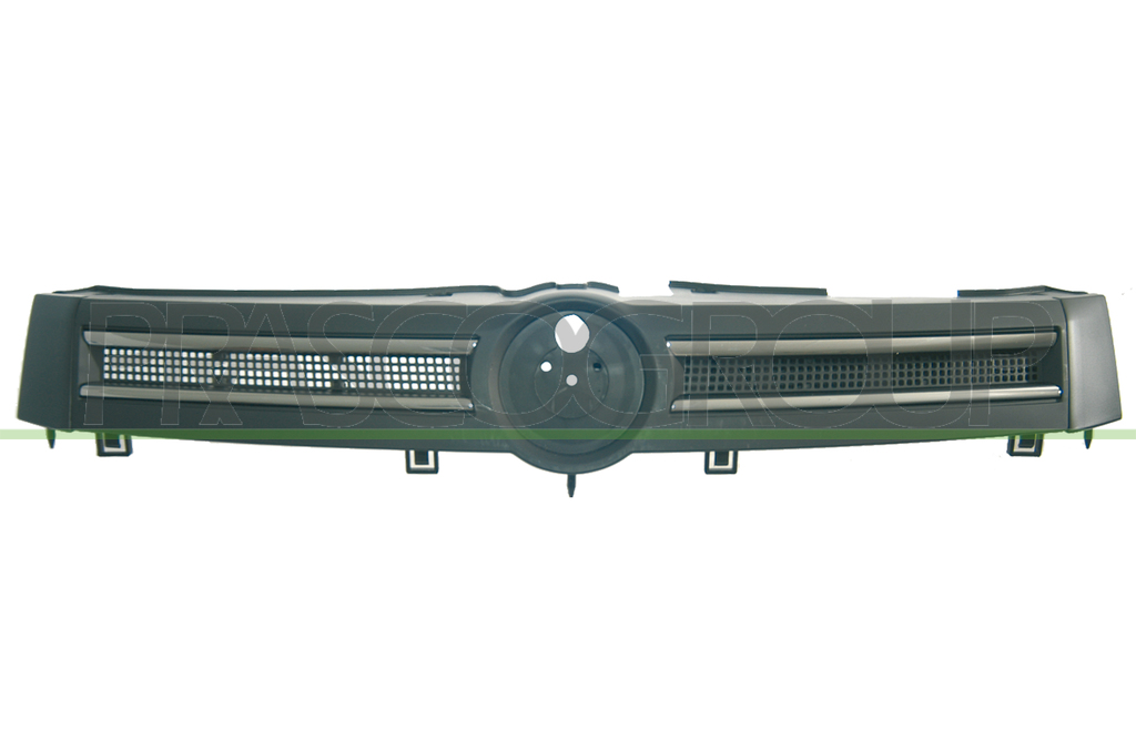 RADIATOR GRILLE-BLACK-WITH CHROME MOLDING