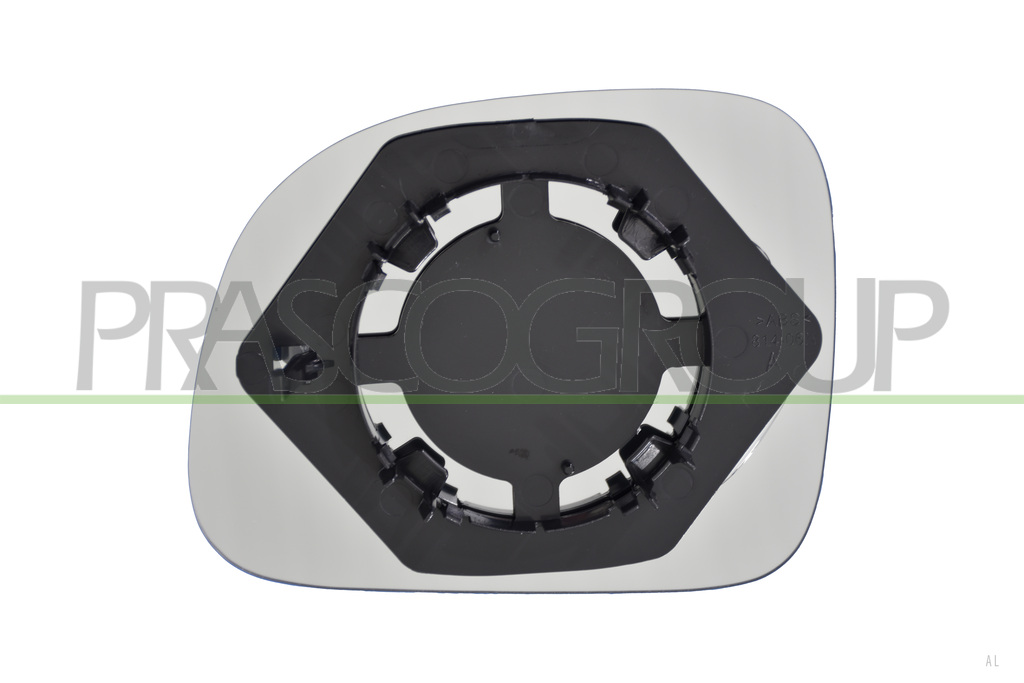 MIRROR GLASS BASE RIGHT-CONVEX-CHROME