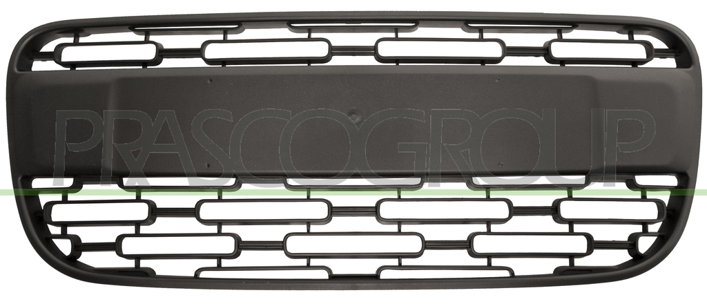 FRONT BUMPER GRILLE-CENTRE-BLACK