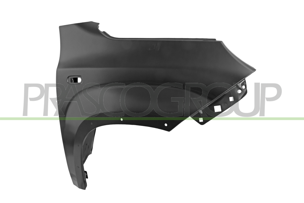 FRONT FENDER RIGHT-WITH SIDE REPEATER AND WING EXTENSION HOLES