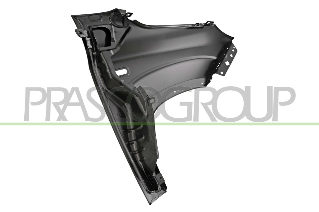FRONT FENDER LEFT-WITH SIDE REPEATER AND WING EXTENSION HOLES